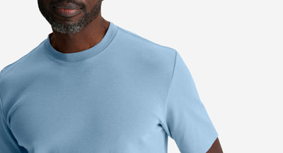 Jersey Cotton T-Shirt in Palmela Denim