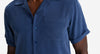 Ravenshead Tencel Short Sleeved Shirt in Blue