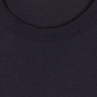 Lorca Welted T-Shirt in Navy