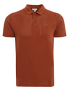 Filati.co.uk | Sunspel Riviera Polo Shirt In Chestnut - front