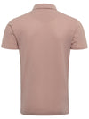 Filati.co.uk | Sunspel Riviera Polo Shirt In Shell Pink - rear