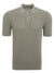 Ribbed Knit Polo in Sage Green