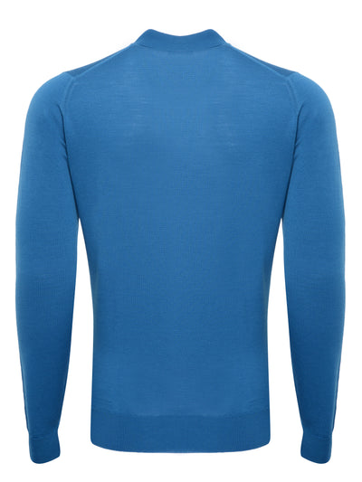 Belper Long Sleeve Shirt  in Larimar Blue