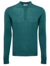 Belper Long Sleeve Shirt in Emerald Green