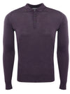 Belper Long Sleeve Shirt  in Shadow Purple