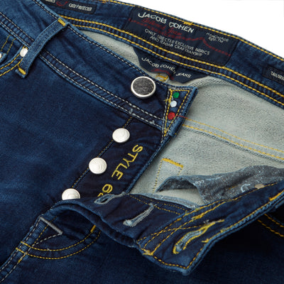Cashmere Mix Mid Wash J622 Jeans