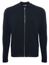 Rutherford Zip Jacket in Midnight Blue
