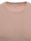 Filati.co.uk | Sunspel Riviera Organic T-Shirt In Shell Pink - Brand tag