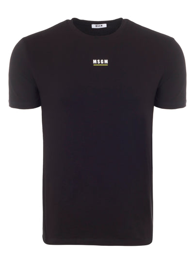 Black Logo Chest T-Shirt