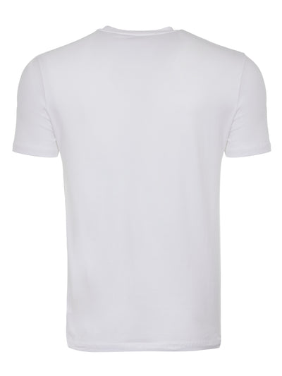 White Logo Chest T-Shirt