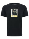 Men's Reg Fit  Zebra Polaroid T-Shirt