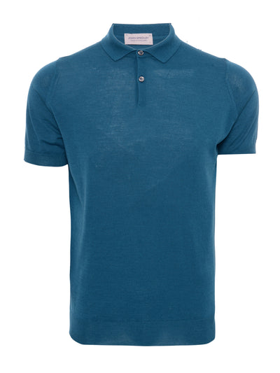 Payton Classic Polo Shirt in Prussian Blue