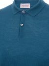 Payton Classic Polo Shirt in Prussian Blue