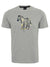 Men's Reg Fit  Zebra Paint  T-Shirt