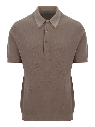 Pallino Polo Shirt in Biscuit
