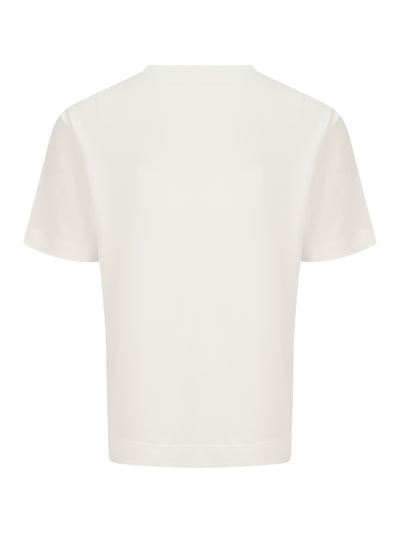 Piquet Merc T-Shirt in White