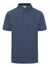 Sunspel Pique Polo Shirt in Atlantic Blue
