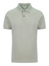 Filati.co.uk | Sunspel Pique Polo Shirt in Pistachio - front