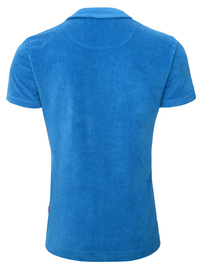 Orlebar Brown - Terry Polo Shirt in Sky Diver - Buy at Filati.com