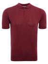 Payton Classic Polo Shirt in Claret