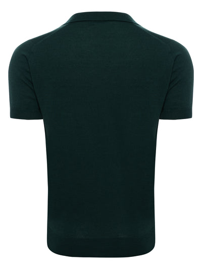 Payton Classic Polo Shirt in Bottle Green