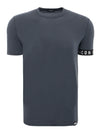 Icon Arm Band T-Shirt in Grey