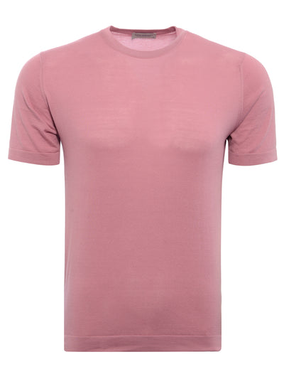 Lorca Welted T-Shirt in Moorland Pink