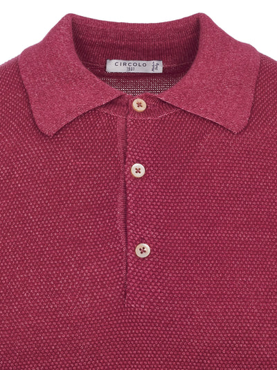 Circolo 1901 - Punto Pallino Polo Shirt in Brindal Rose