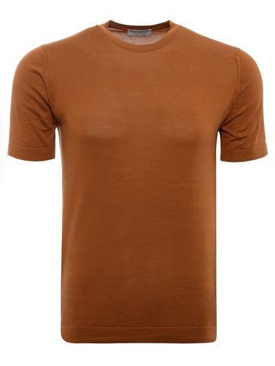 Lorca Welted T-Shirt in Ginger
