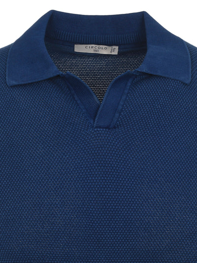 Circolo 1901 - Pallino Polo Shirt in Estate Blue