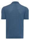 Spiga Polo Shirt in Skyway Blue