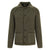 Button down Chunky Knitted Cardigan in Olive