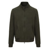 Super Soft Fleece Baracuta Jacket in Loden Green