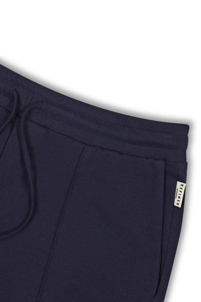 EXCLUSIVE NAVY PEONY TAILORED FIT SHORTS