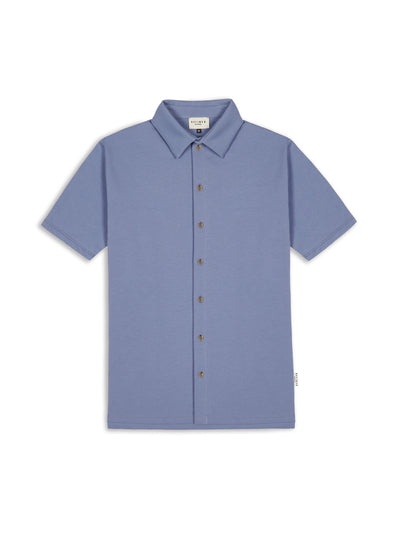 Ocean Blue Short Sleeve Shirt