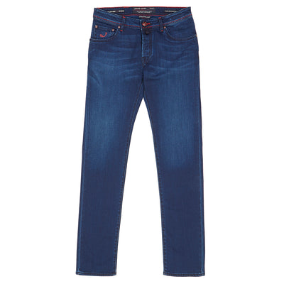 Mid Blue Wash J622 Tailored Jeans