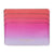 Faded Pink Leather Card Holder